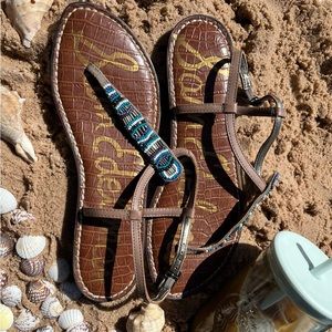 ✨Host Pick✨Sam Edelman GRACE Thong Sandals size 8 EUC